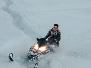 Тур на снегоходах на «Пихтовую поляну»